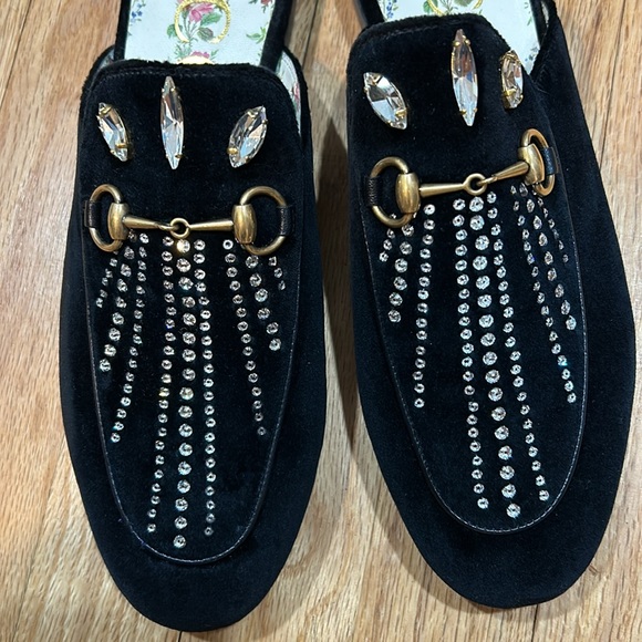 Gucci horsebit slides. Never worn. Taps were added to protect shoes - Picture 4 of 10